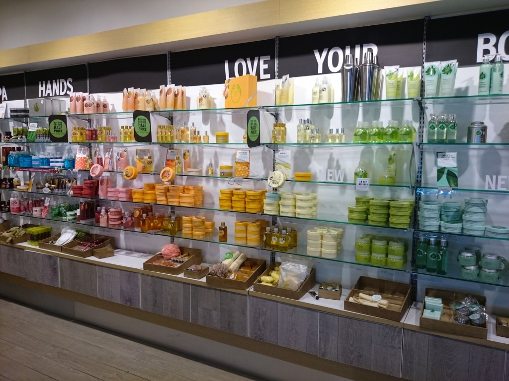 the body shop levering belgië