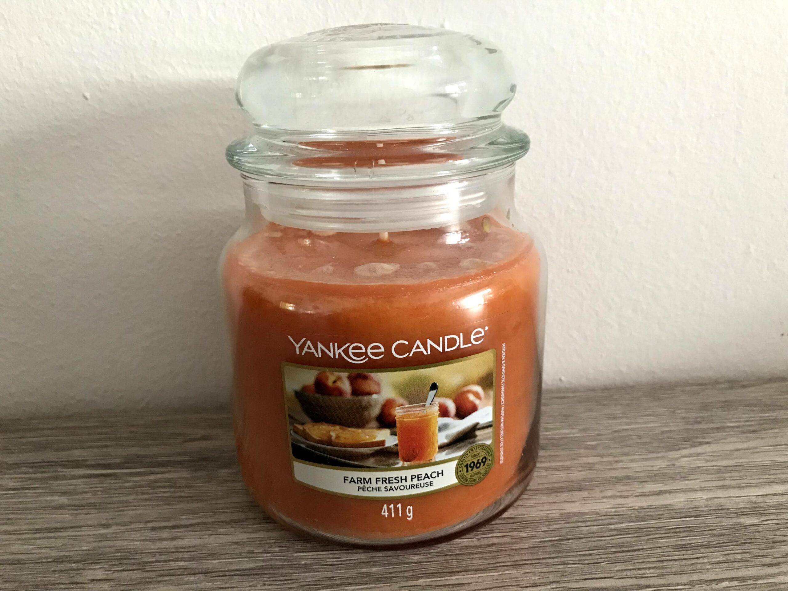 yankee candle farm fresh peach
