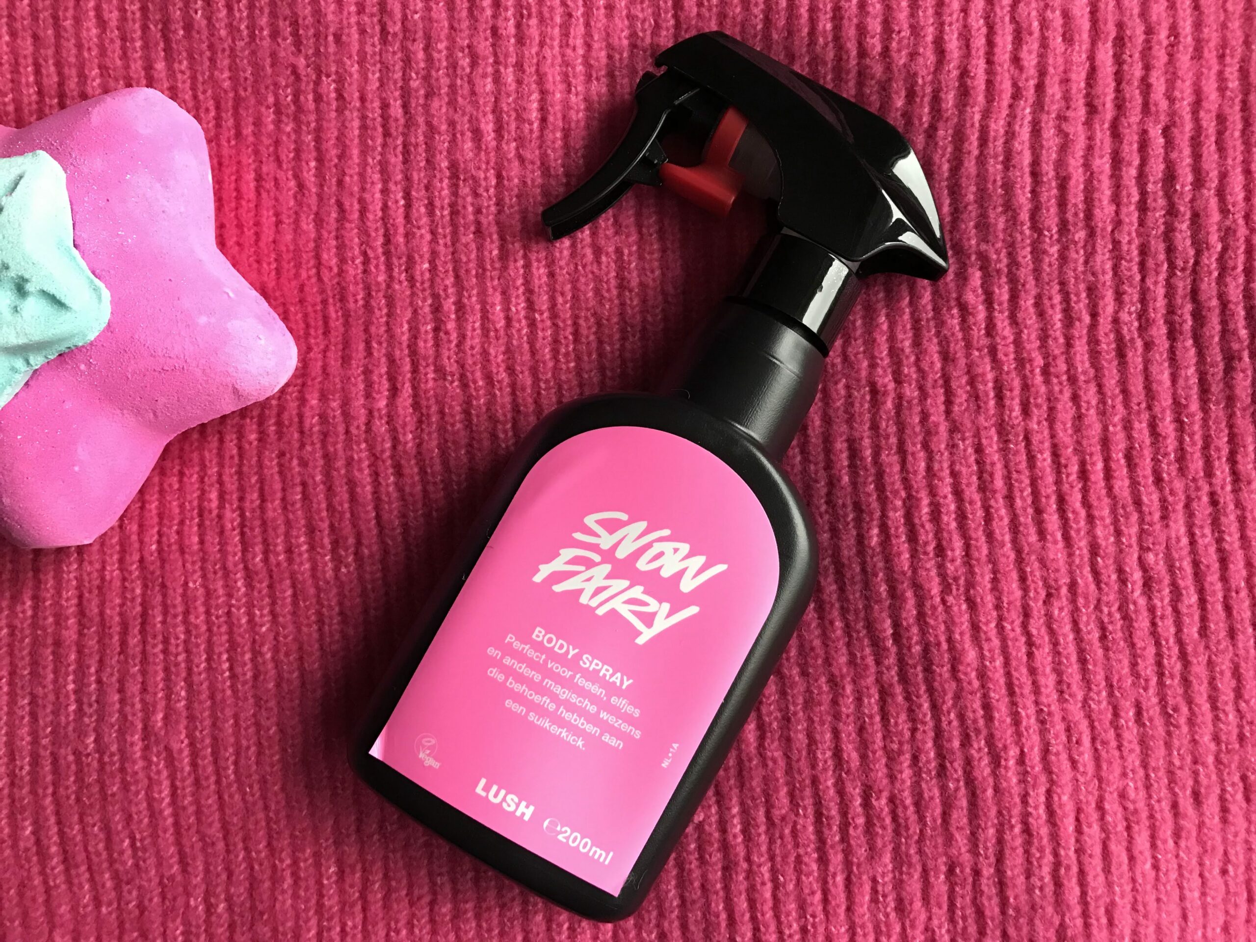 lush snow fairy body spray