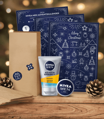 nivea men adventskalender diy