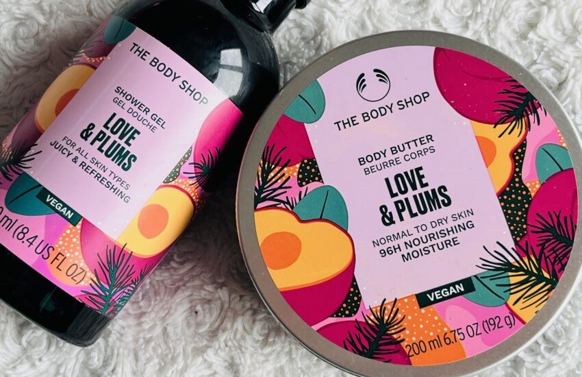 the body shop love & plums