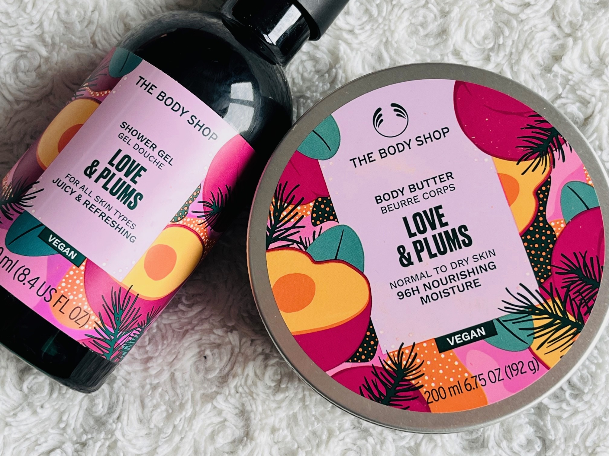the body shop love & plums