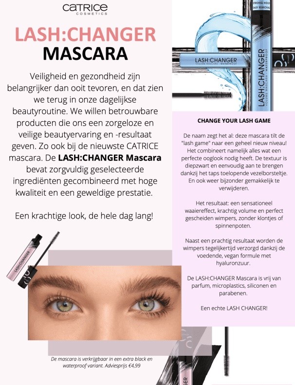 catrice lash changer mascara