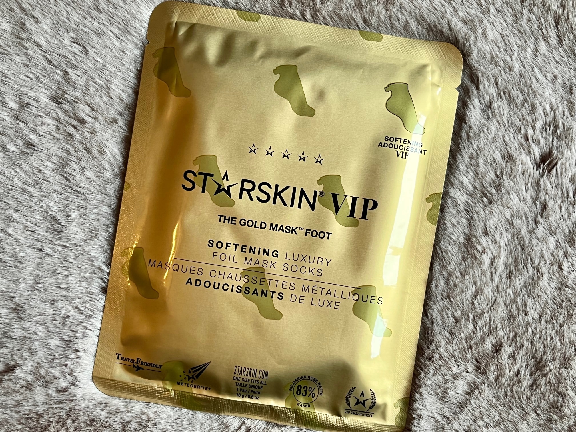 starskin vip gold foot mask