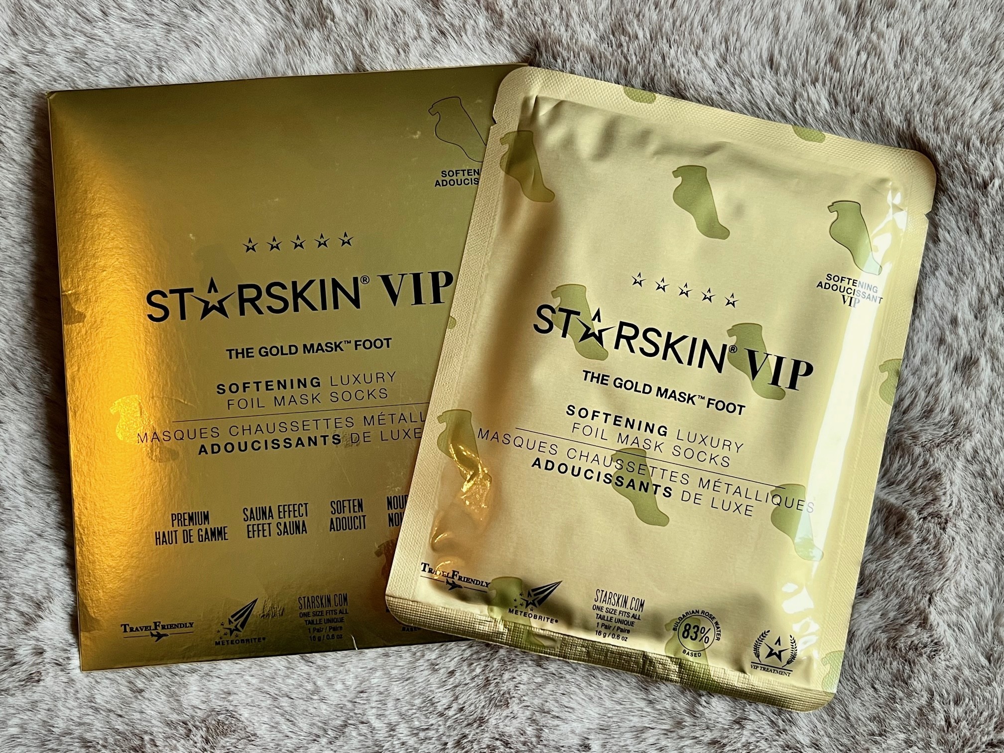 starskin vip the gold foot mask