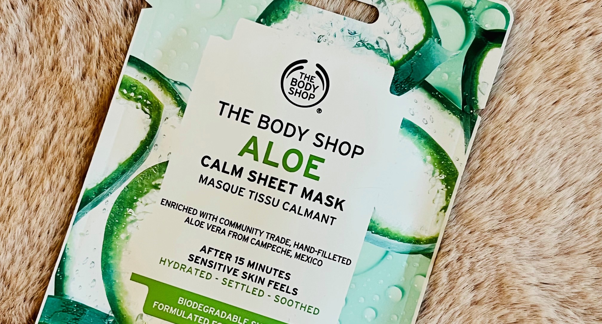 aloe vera body shop mask