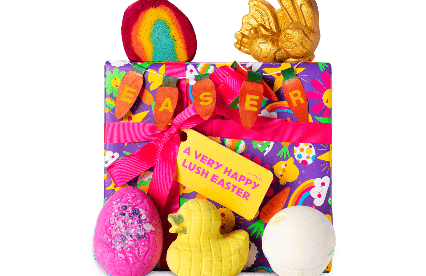 a very happy lush easter