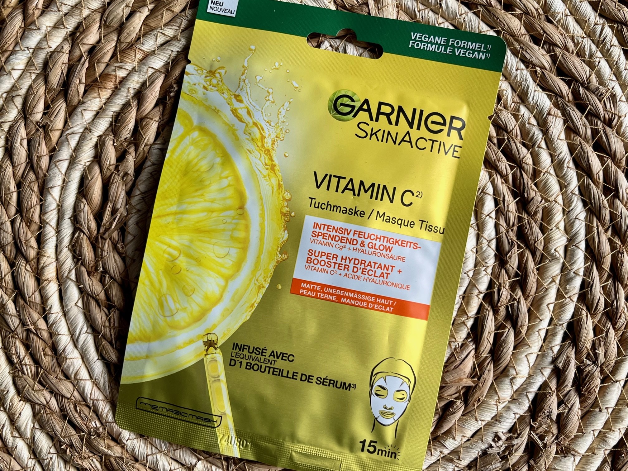 garnier vitamine c masker
