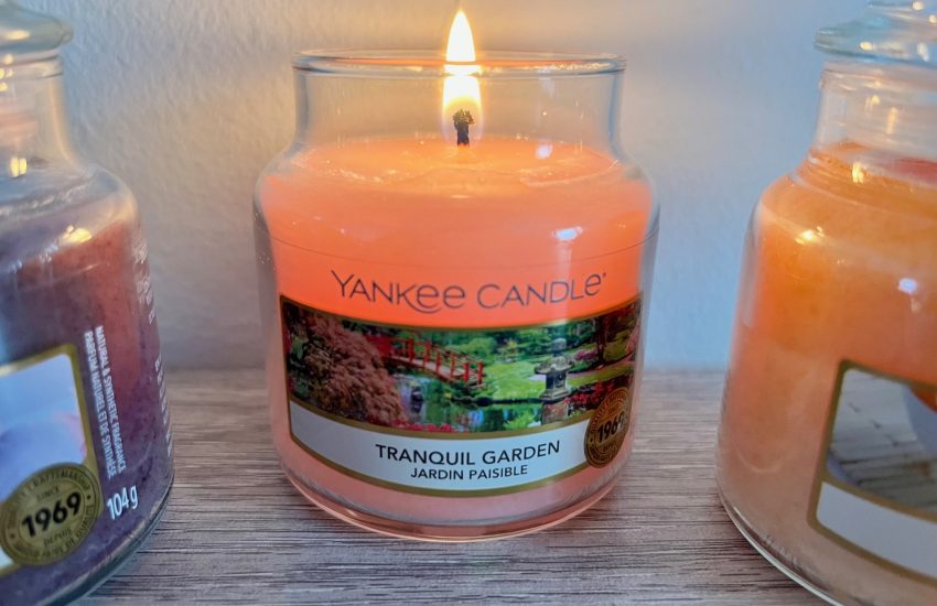 tranquil garden yankee candle