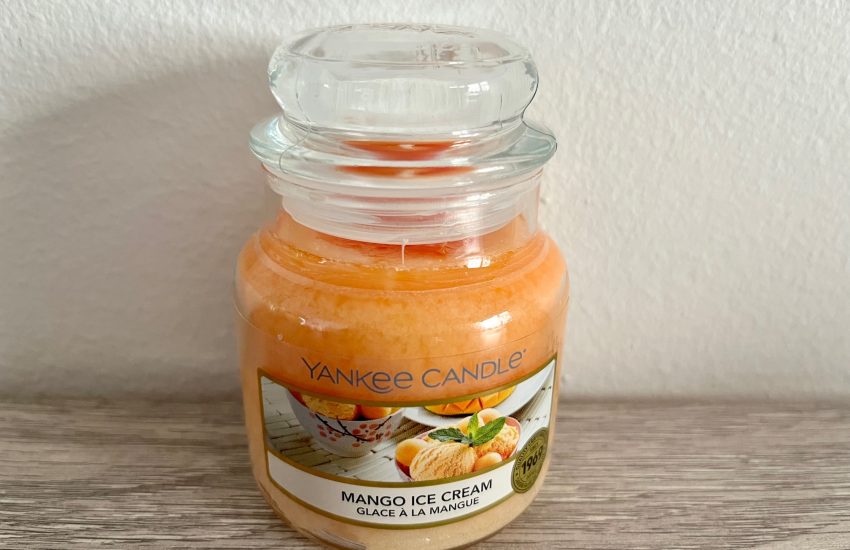 yankee candle mango ice cream
