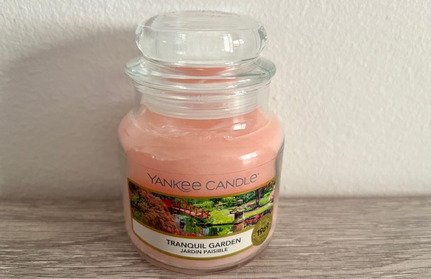yankee candle tranquil garden