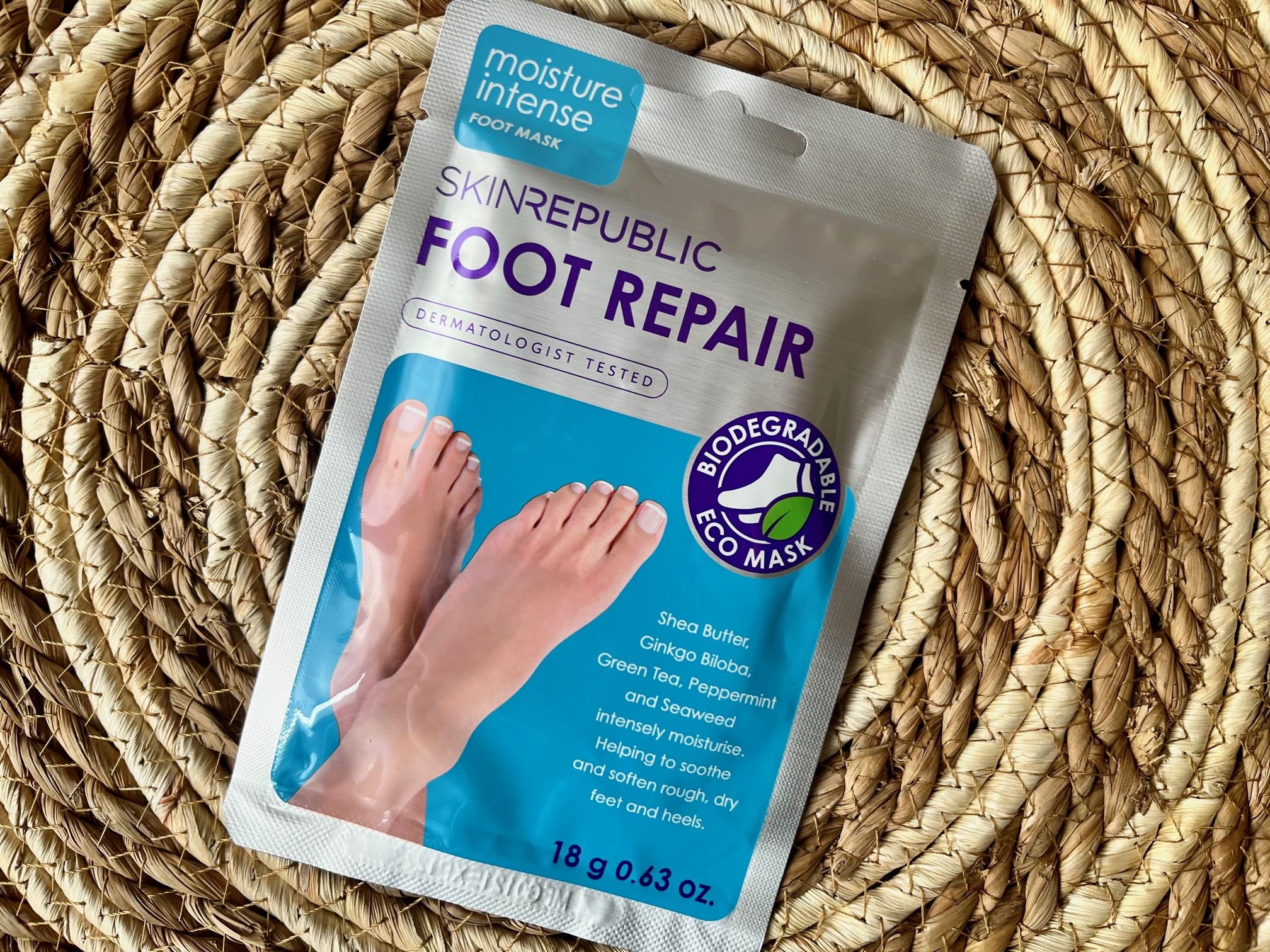 skin republic foot repair mask