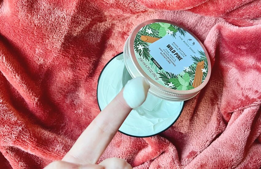 the body shop body butter wild pine