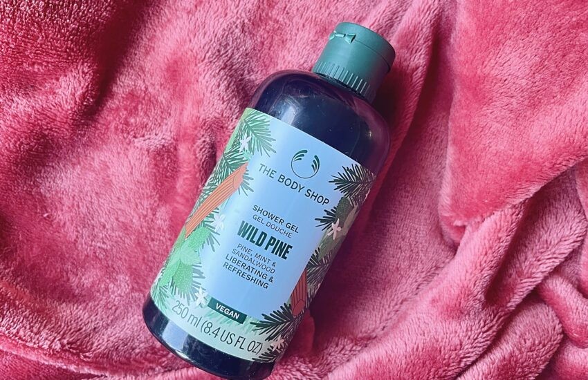 the body shop wild pine showergel