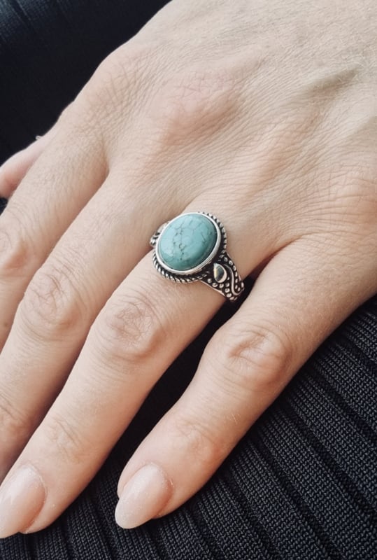 ring gemstome turquoise