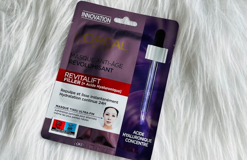 l'oreal revitalift tissue mask