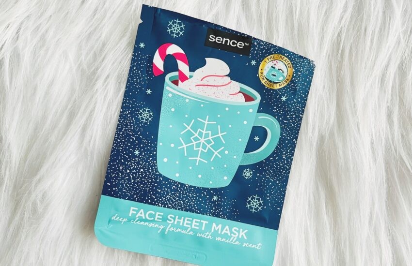 sence face sheet mask vanille