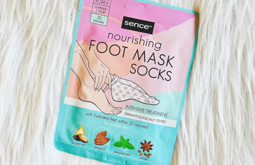 sence nourishing foot mask socks