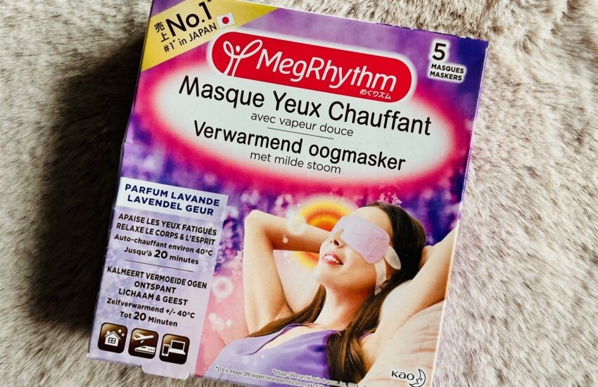 MegRhythm verwarmend oogmasker