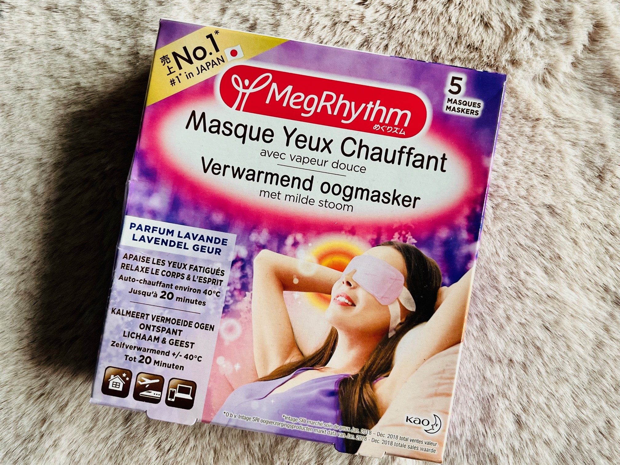 MegRhythm verwarmend oogmasker
