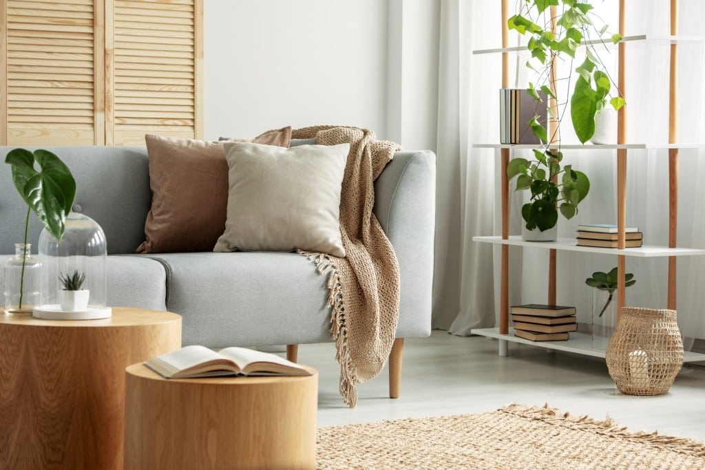 natuurlijke materialen interieur