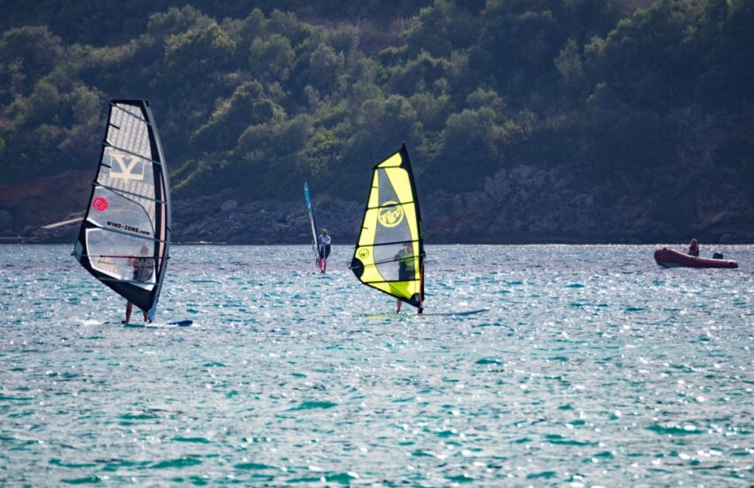 beginners zeilen windsurfen