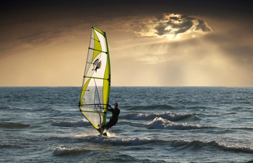 leren windsurfen