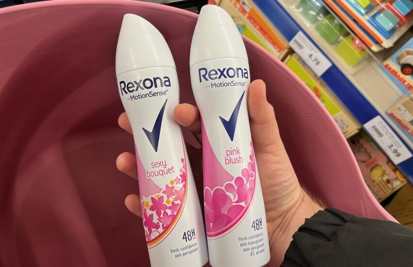 action deodorant rexona