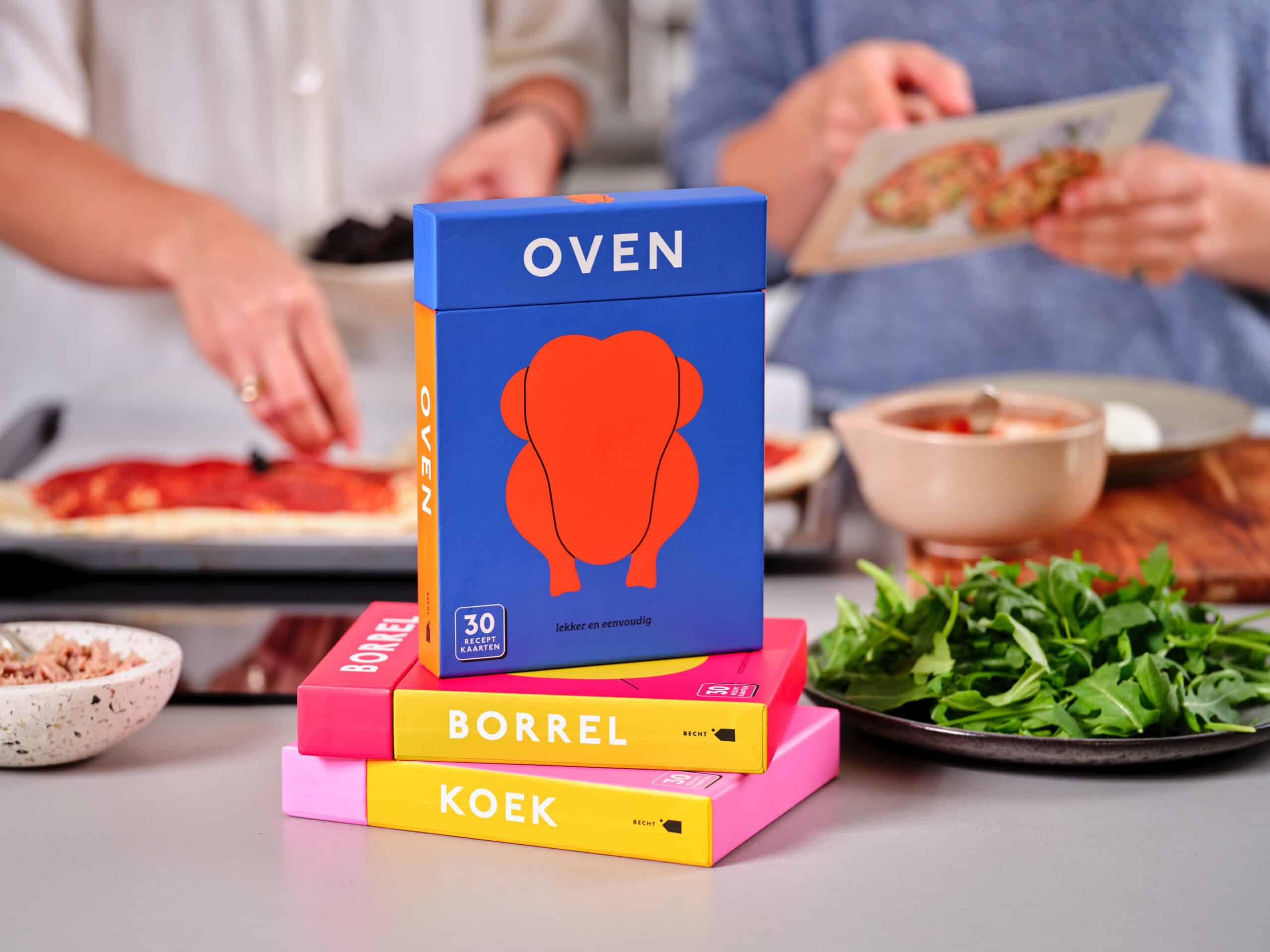 becht receptkaartenbox oven