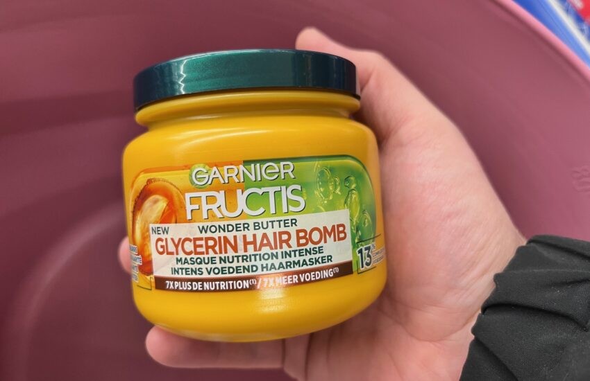 garnier fructis glycerin hair bomb