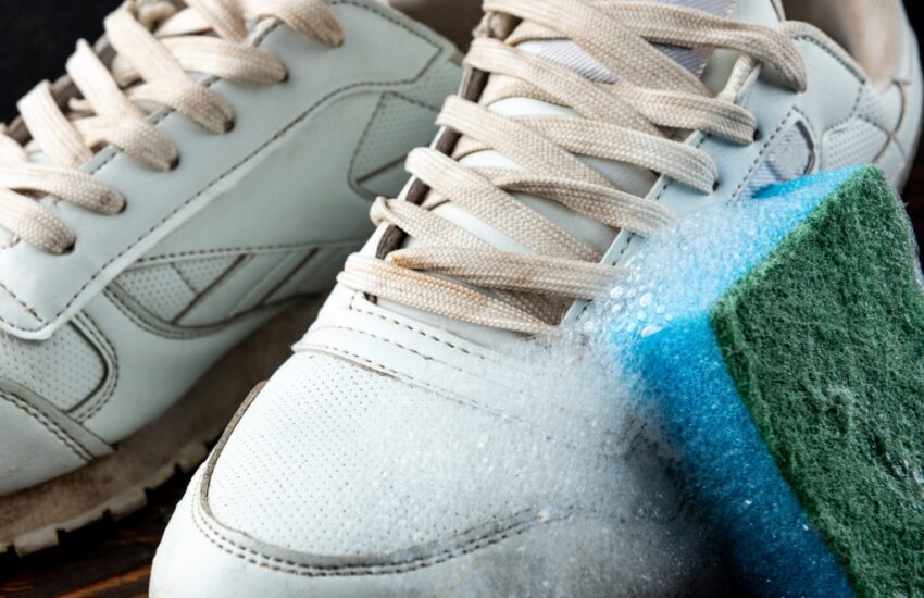 witte sneakers schoonmaken