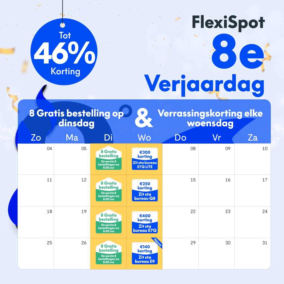 flexispot korting