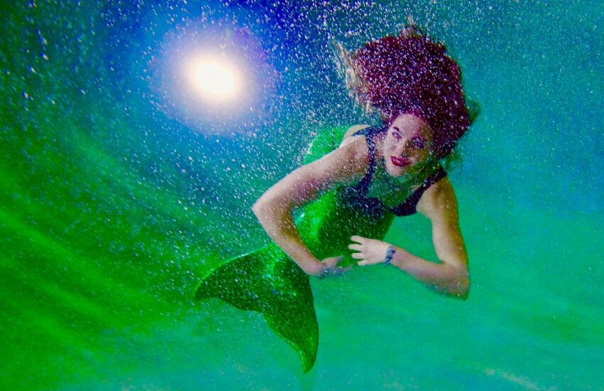 mermaiding