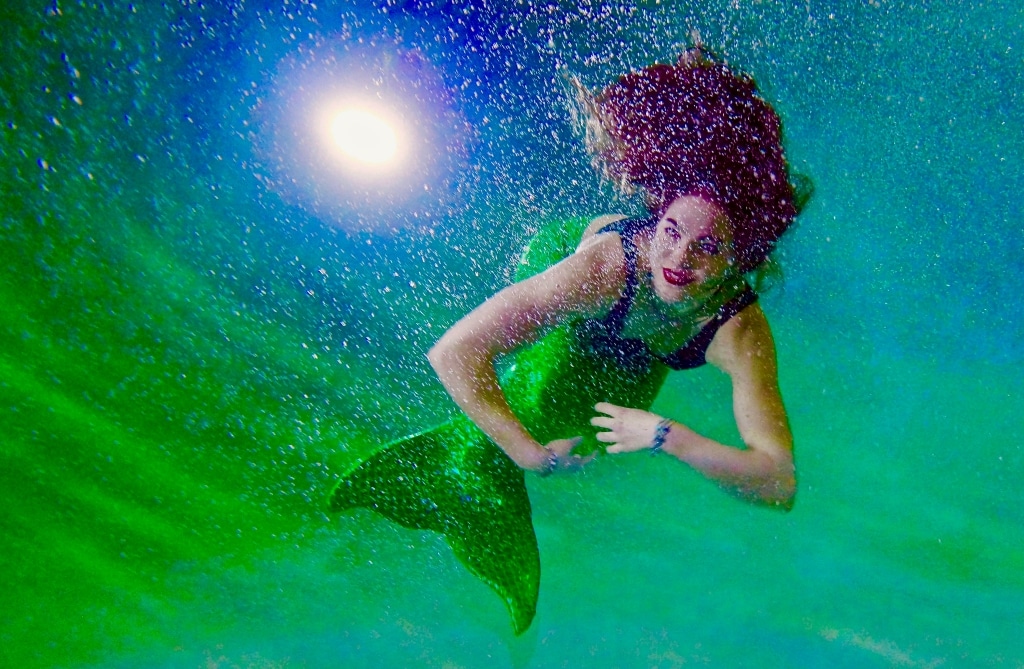 mermaiding