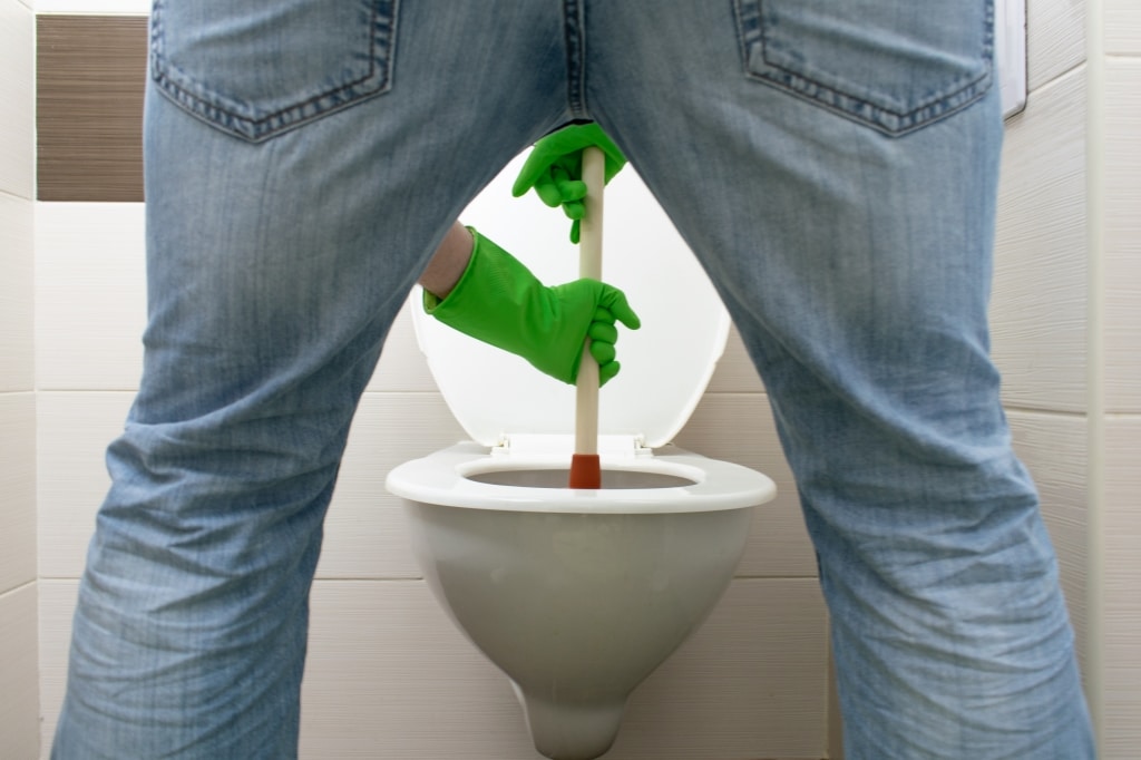 zelf je wc ontstoppen