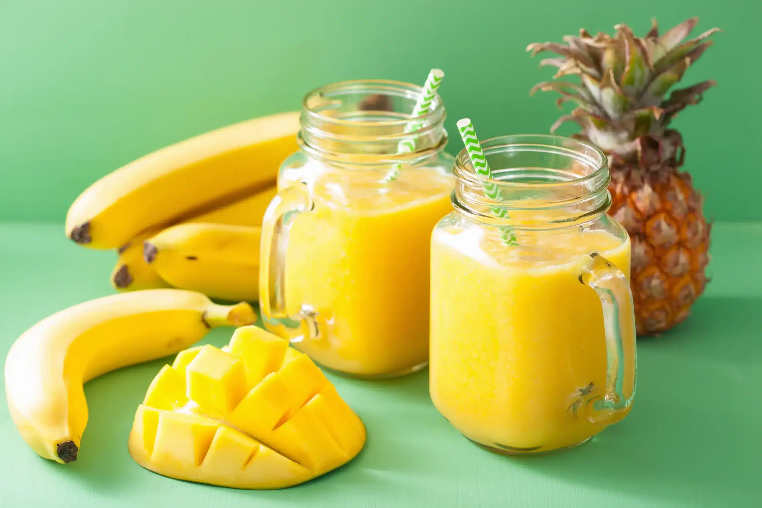 smoothie ananas mango banaan