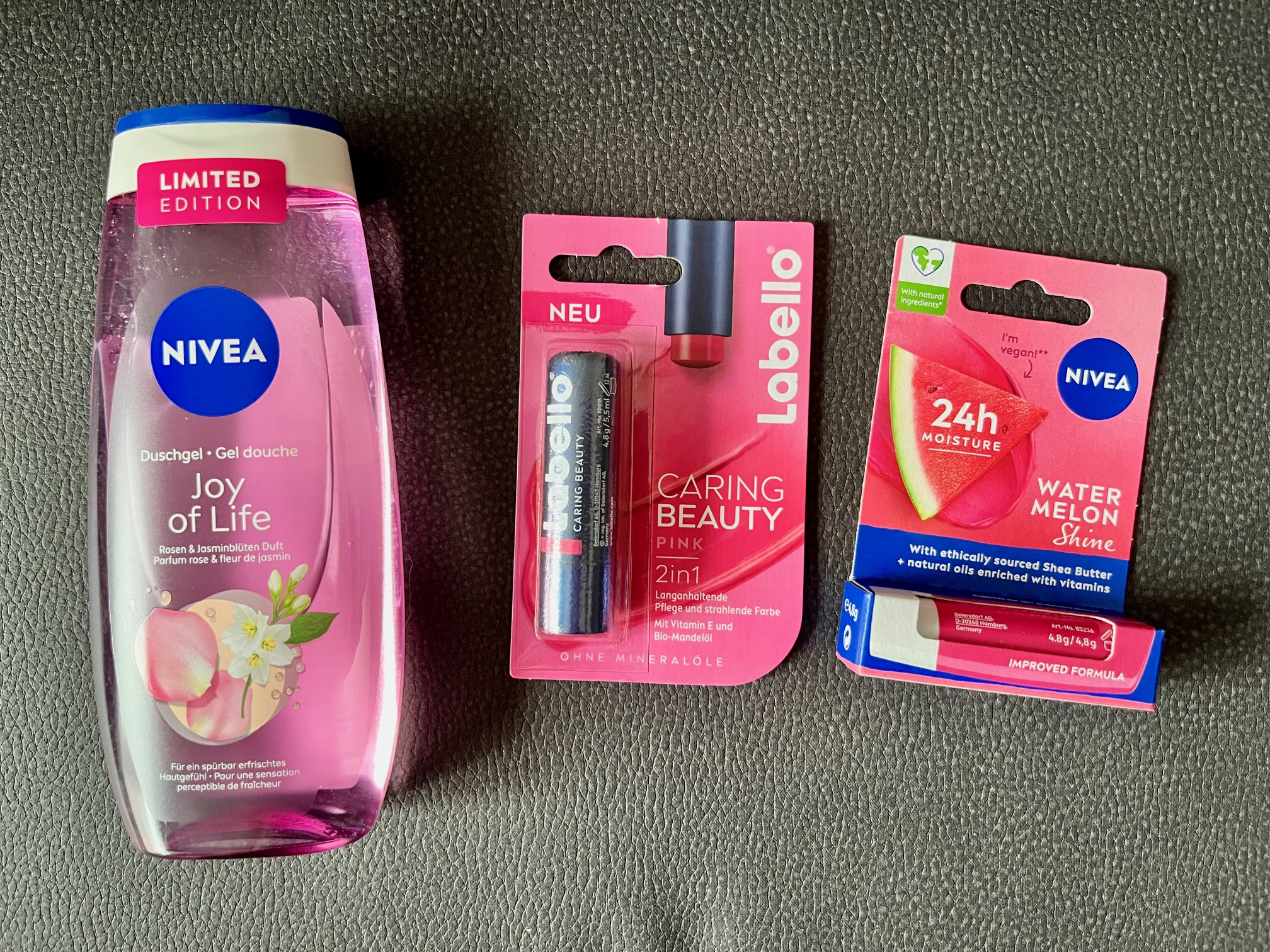 nivea joy of life douchegel action